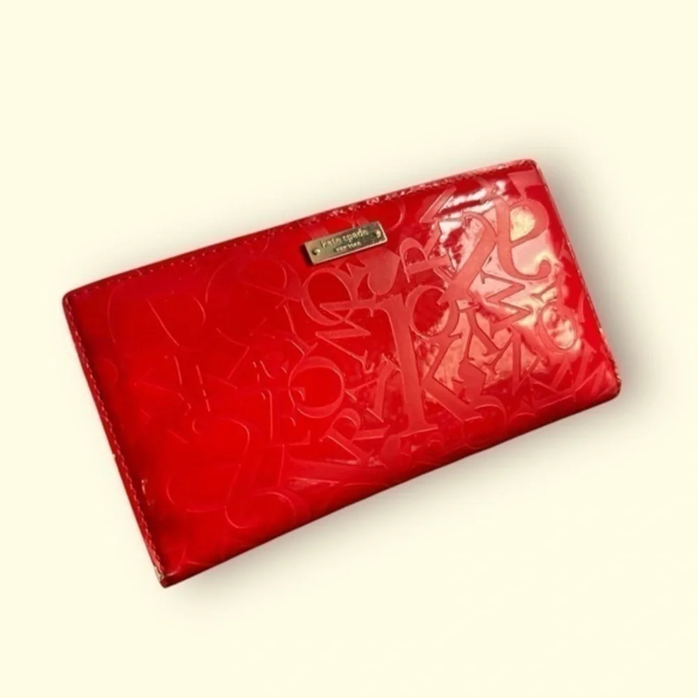 Kate Spade Patent Leather Wallet